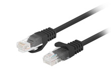 Võrgukaabel Lanberg PCU6-20CC-0150-BK, Cat6, UTP, 1.5 m, must