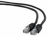 Võrgukaabel Gembird PP6U-0.5M/BK, Cat6, UTP, 0.5 m, must