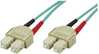 Optiline kaabel Deltaco SCSC-63, OM3, SC-SC, duplex, multimode, 50/125, 3 m