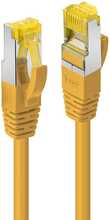 Võrgukaabel Lindy 47666, Cat7, S/FTP, LSZH, 7,5 m, kollane
