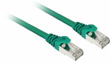 Võrgukaabel Sharkoon SFTP Cat7a Patch RJ-45, 7.5 m, roheline