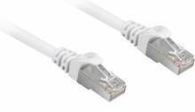 Võrgukaabel Sharkoon Cat6a RJ-45, SFTP, 20 m, valge
