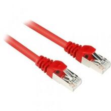 Võrgukaabel Sharkoon, RJ45, Cat6, S/FTP, 1.5 m, punane