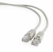 Võrgukaabel Gembird PP12-5M, Cat5e, UTP, 5 m, hall