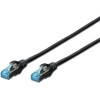 Võrgukaabel Digitus DK-1532-010/BL, Cat5e, SF/UTP, 1 m, must