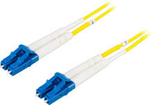 Optiline kaabel Deltaco LCLC-10S, LC-LC, 9/125, OS2, duplex, singlemode, 10 m