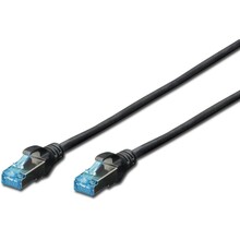 Võrgukaabel Digitus DK-1532-010/BL, Cat5e, SF/UTP, 1 m, must