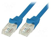 Võrgukaabel Logilink CP2096U, Cat6, U/UTP, 10 m, sinine