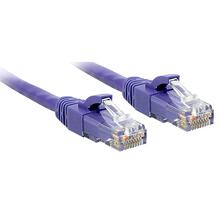 Võrgukaabel Lindy Cat6 U/UTP, RJ45 M/M, 250MHz, 5 m, lilla