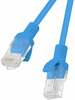 Võrgukaabel Lanberg PCU5-20CC-0025-B, Cat5e, U/UTP, 0,25 m, sinine