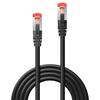 Võrgukaabel Lindy 47781, Cat6, S/FTP, 5 m, must