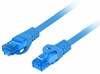 Võrgukaabel Lanberg PCF6A-10CC-2000-B, Cat6A, S/FTP, 20 m, sinine