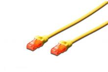 Võrgukaabel Digitus DK-1612-030/Y, Cat6, U/UTP, 3 m, kollane