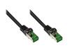 Võrgukaabel Good Connections Alcasa 8062-H250S, Cat6a, S/FTP, 25 m, must