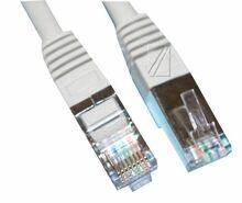 Võrgukaabel Goobay CAT 5e, F/UTP, 3 m, hall