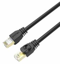 Võrgukaabel Unitek C1813EBK, Cat7 SSTP, RJ45 8P8C, 10 m, must