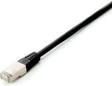 Võrgukaablite komplekt Equip Cat6A S/FTP, 2 m, must, 10 tk