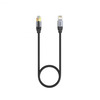 Võrgukaabel Unitek C18149AGY03-1M, Cat8, S/FTP, 1 m, must