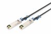 DAC kaabel Digitus DN-81245, SFP28, 25G, 5 m, must