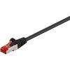 Võrgukaabel Goobay CAT6 S/FTP, 1 m, must