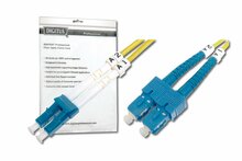 Valguskaabel Digitus DK-2932-02, LC/SC, Singlemode Duplex OS2, 2 m, kollane