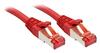 Võrgukaabel Lindy Cat6 S/FTP, RJ45, 0.3 m, punane