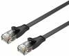Võrgukaabel Unitek C1809GBK, Cat6, U/UTP, 1 m, must