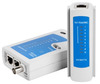 Kaablitester Lanberg NT-0401, RJ45/RJ12/RJ11/koaksiaal, valge