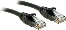 Võrgukaabel Lindy Cat6 U/UTP, RJ45 M/M, 250MHz, must, 10 m
