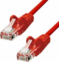 Võrgukaabel ProXtend CAT5e U/UTP PVC AWG 26 CCA, 25 cm, punane