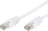 Võrgukaabel Vivanco, Cat5e, 15 m, valge
