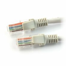 Võrgukaabel Lanberg PCU5-10CC-0150-S, Cat5e, UTP, 1.5 m, hall