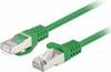 Võrgukaabel Lanberg PCF6-20CC-0050-G, Cat6, U/UTP, 0.5 m, roheline