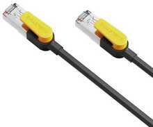 Võrgukaabel Cabletime Cat7 S/STP, 15 m, must