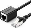 Ethernet pikenduskaabel Ugreen Cat6 FTP RJ45, 5 m, must