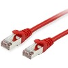 Võrgukaabel Equip 606502, Cat6a, S/FTP, 0.5 m, punane