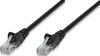 Võrgukaabel Intellinet 320740, Cat5e, U/UTP, 1 m, must