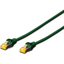 Võrgukaabel Digitus DK-1644-A-005/G, Cat6A, S/FTP, 0,5 m, roheline