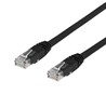 Võrgukaabel DELTACO TP-63S-K, Cat6, U/UTP, 3 m, must