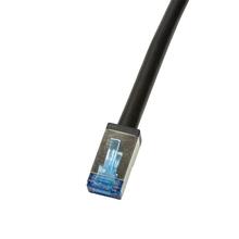 Võrgukaabel LogiLink CQ7143S, Cat6A, S/FTP, 50 m, must