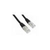 Võrgukaabel Gembird PP12-0.25M/BK, Cat5e, UTP, 0.25 m, must