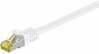 Võrgukaabel Goobay SFTP Cat7 Patch RJ-45, 10 m, valge