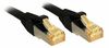 Võrgukaabel Lindy RJ-45 Cat7 S/FTP LSZH, 0.3 m, must
