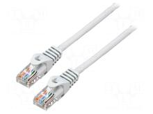 Võrgukaabel Lanberg PCU6-10CU-0500-S, Cat6, UTP LSZH CU, 5 m, hall