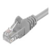 Võrgukaabel Goobay 68434, Cat6, U/UTP, 0.5 m, hall