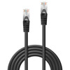 Võrgukaabel Lindy Cat5e F/UTP, RJ45 M/M, 100MHz, 1 m, must