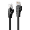Võrgukaabel Lindy Cat6 U/UTP, RJ45 M/M, 250MHz, 5 m, must