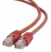 Võrgukaabel Gembird PP6U-0.5M/R, Cat6, UTP, 0.5 m, punane