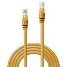 Võrgukaabel Lindy Cat6 U/UTP, 30 m, kollane
