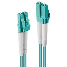 Optiline kaabel Lindy LC/LC OM3, multimode, duplex, 30 m, 50/125 µm